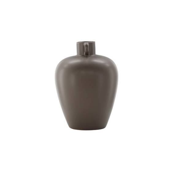 Vase Urne en Céramique "Cent" 33cm Marron - Image 4