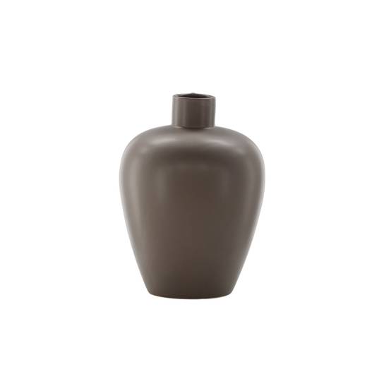 Vase Urne en Céramique "Cent" 33cm Marron - Image 3