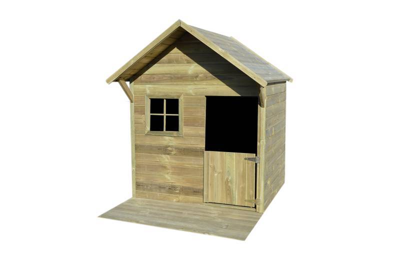 Trigano - Maisonnette avec terasse JANE - bois - 2,15 m² - porte et fenêtre Trigano - Imagen 1