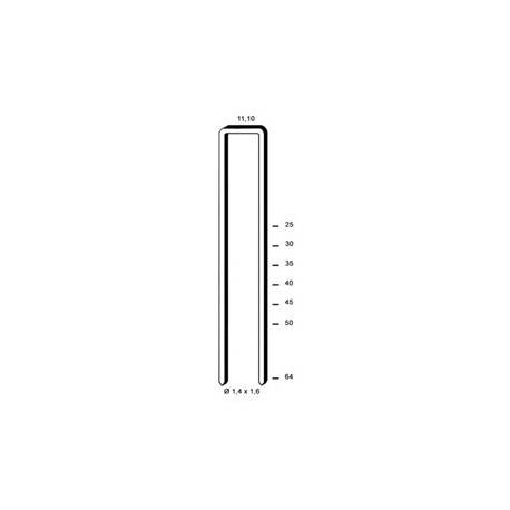 Arca - Agrafes KG700 - 64 mm Galva - Boite de 10000 - ARCA - SAKG764G
