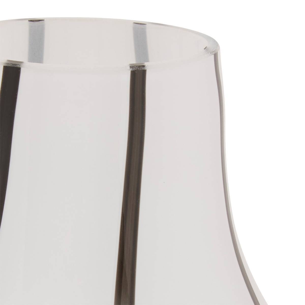 Atmosphera - Vase Piero noir et blanc H20,5cm - Atmosphera Créateur d'intérieur - Image 3