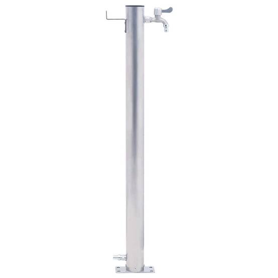 PANGIVO - Colonne à eau de jardin acier inoxydable argenté 23.5 x 7 x 80 cm, poids:1.9kg - PANGIVO - Image 3