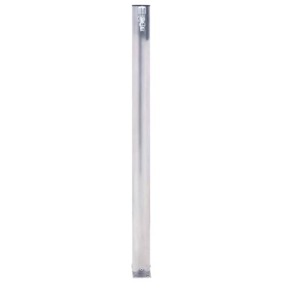 PANGIVO - Colonne à eau de jardin acier inoxydable argenté 23.5 x 7 x 80 cm, poids:1.9kg - PANGIVO - Image 2