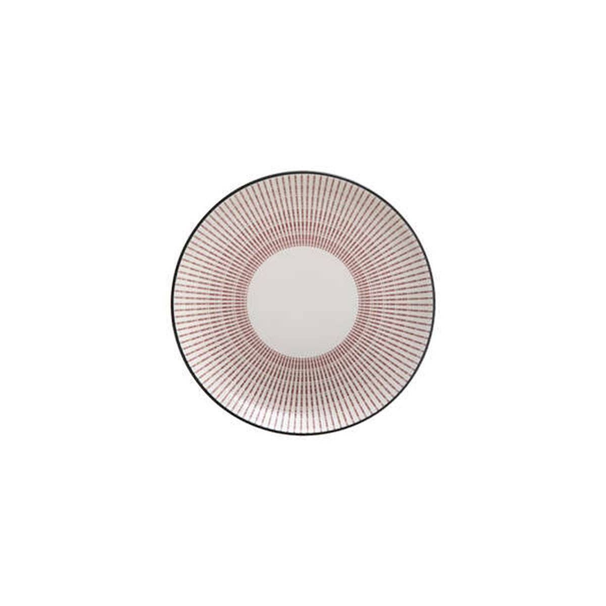 Service de Table 18 Pièces "Lunis" 27cm Rouge - Image 4