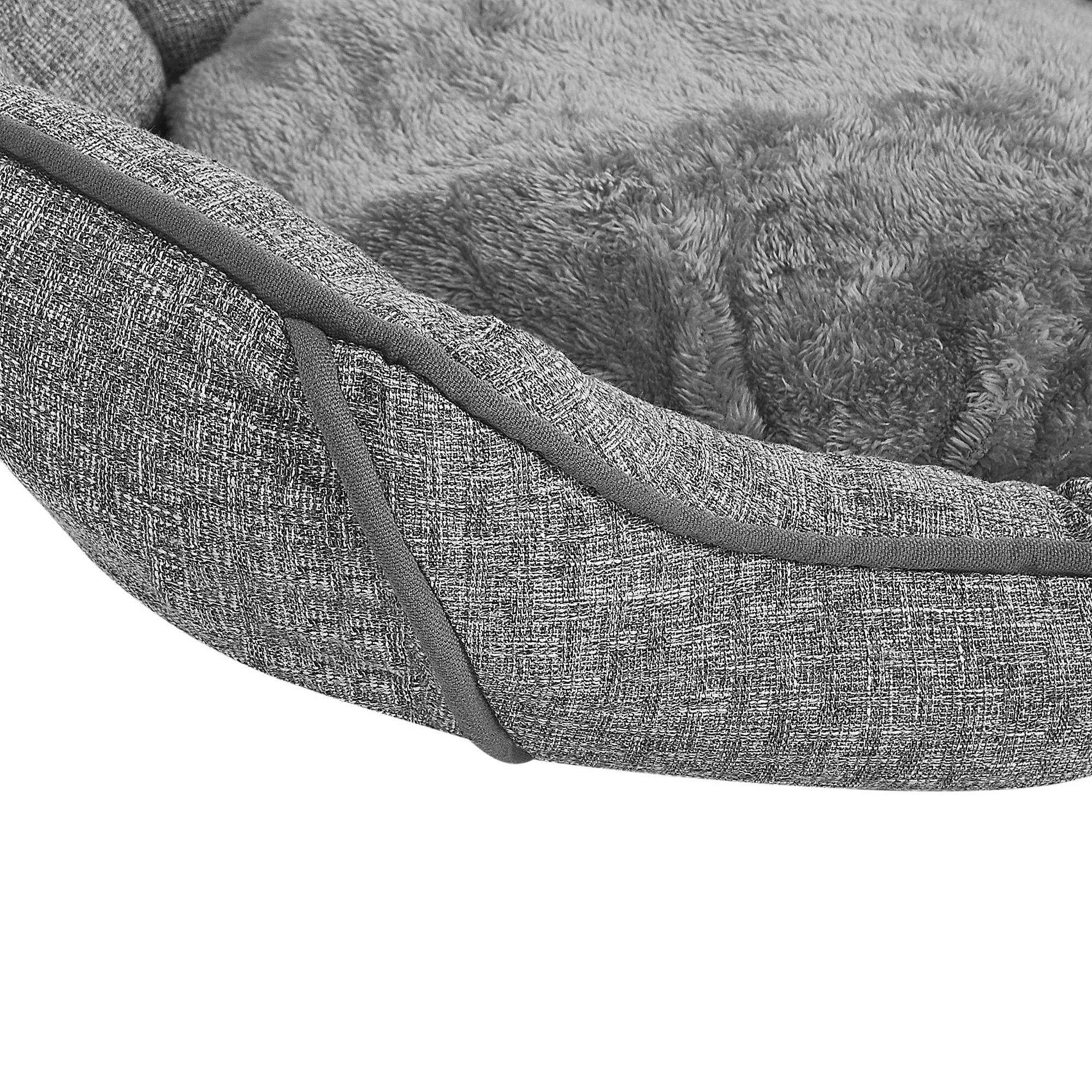 Beliani - Lit pour animal Lin Gris CANDIR - 60x50x16- Beliani - Image 5