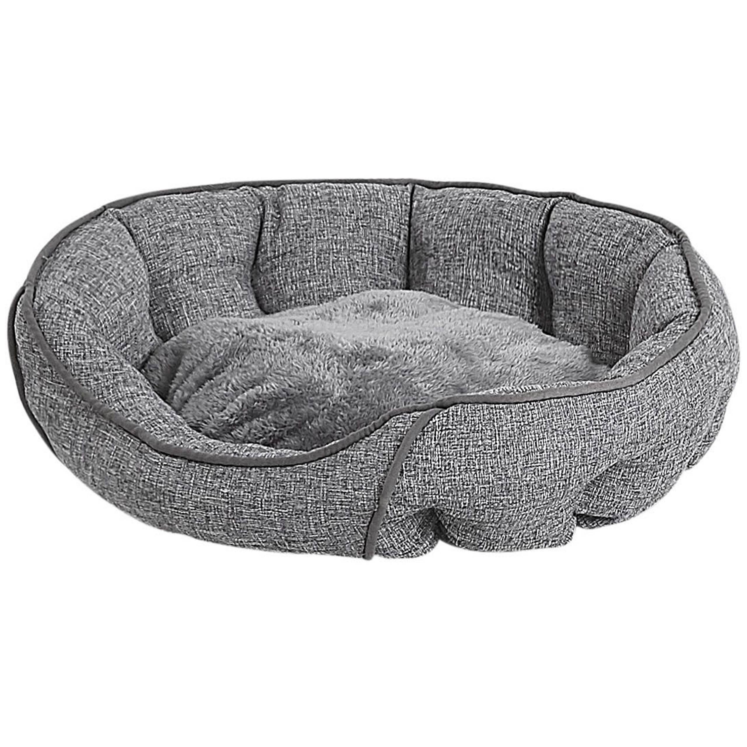 Beliani - Lit pour animal Lin Gris CANDIR - 60x50x16- Beliani - Image 2