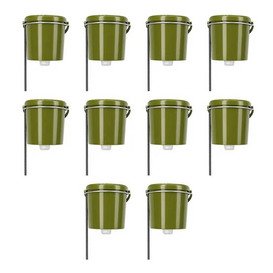 Agrainoir gibier 5L avec pied 80 cm par lot de 10 - Image 2