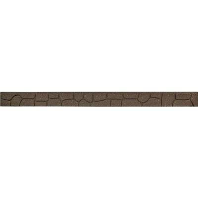 Ribimex - Bordure de jardin galet 120x2x9cm coloris terre - Imagen 3
