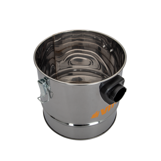 Aspirateur de cendres 20V + Batterie lithium 2Ah Cuve inox 12L + Filtre HEPA + Chargeur VITO - Image 4