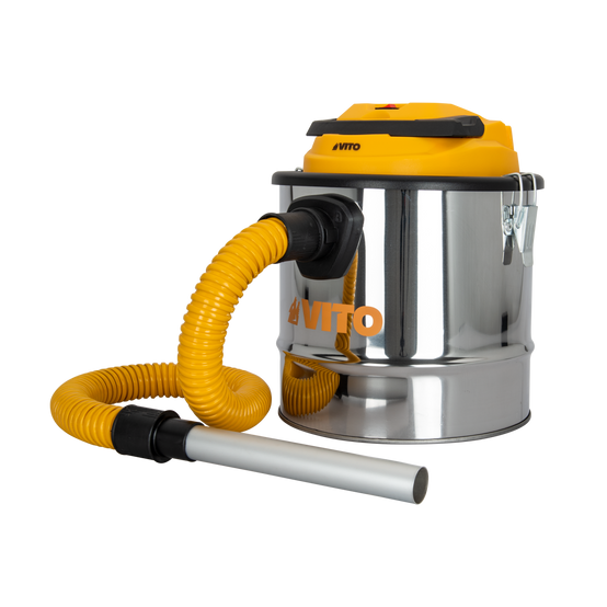 Aspirateur de cendres 20V + Batterie lithium 2Ah Cuve inox 12L + Filtre HEPA + Chargeur VITO - Image 2