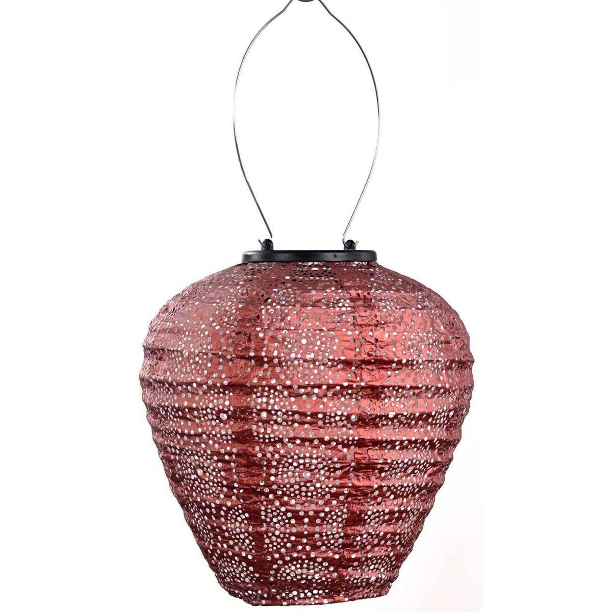 Lumiz - Lanterne solaire Balloon 20 cm Occult - Cuivre - Imagen 1