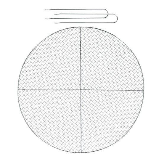 Esschert Design - Grille barbecue ronde en maille 60 cm - Esschert Design - Image 3