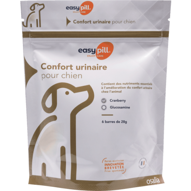 Easypill Chien Confort urinaire - 6 barres 28g - Imagen 1