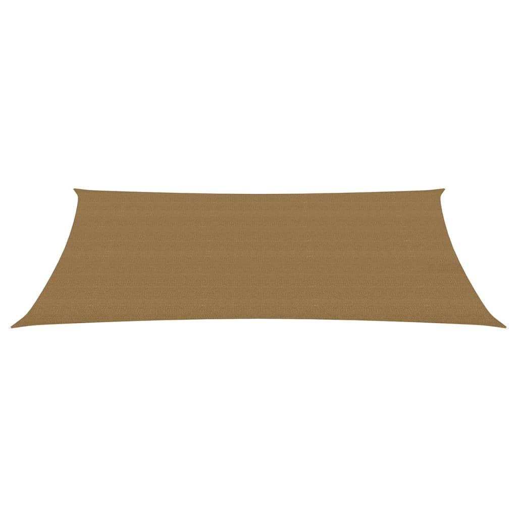 Helloshop26 - Voile d'ombrage 160 g/m² taupe 5 x 8 m PEHD - Imagen 2