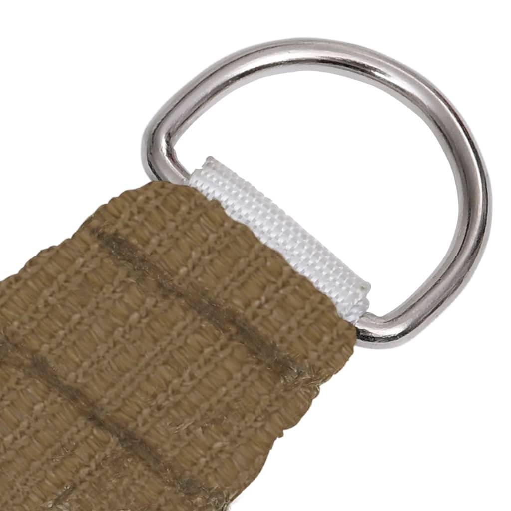 Helloshop26 - Voile d'ombrage 160 g/m² taupe 5 x 8 m PEHD - Imagen 4