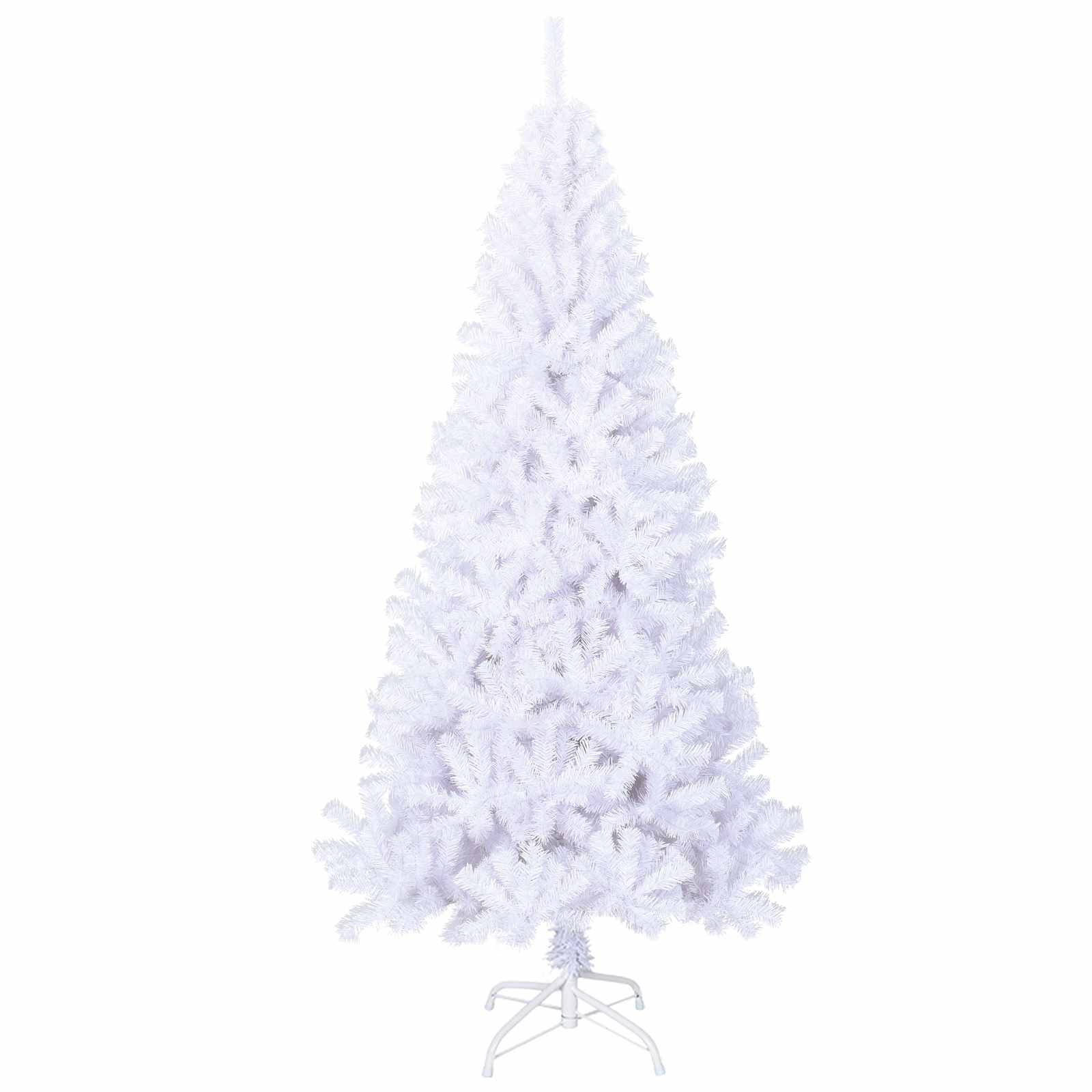 Vidaxl - Sapin de Noël artificiel avec 300 LED Blanc 180 cm PVC et Acier vidaXL 3426772 - Image 6
