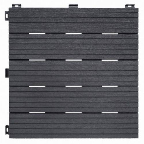 Ribimex - Dalle de terrasse grise 45x45cm - Image 4