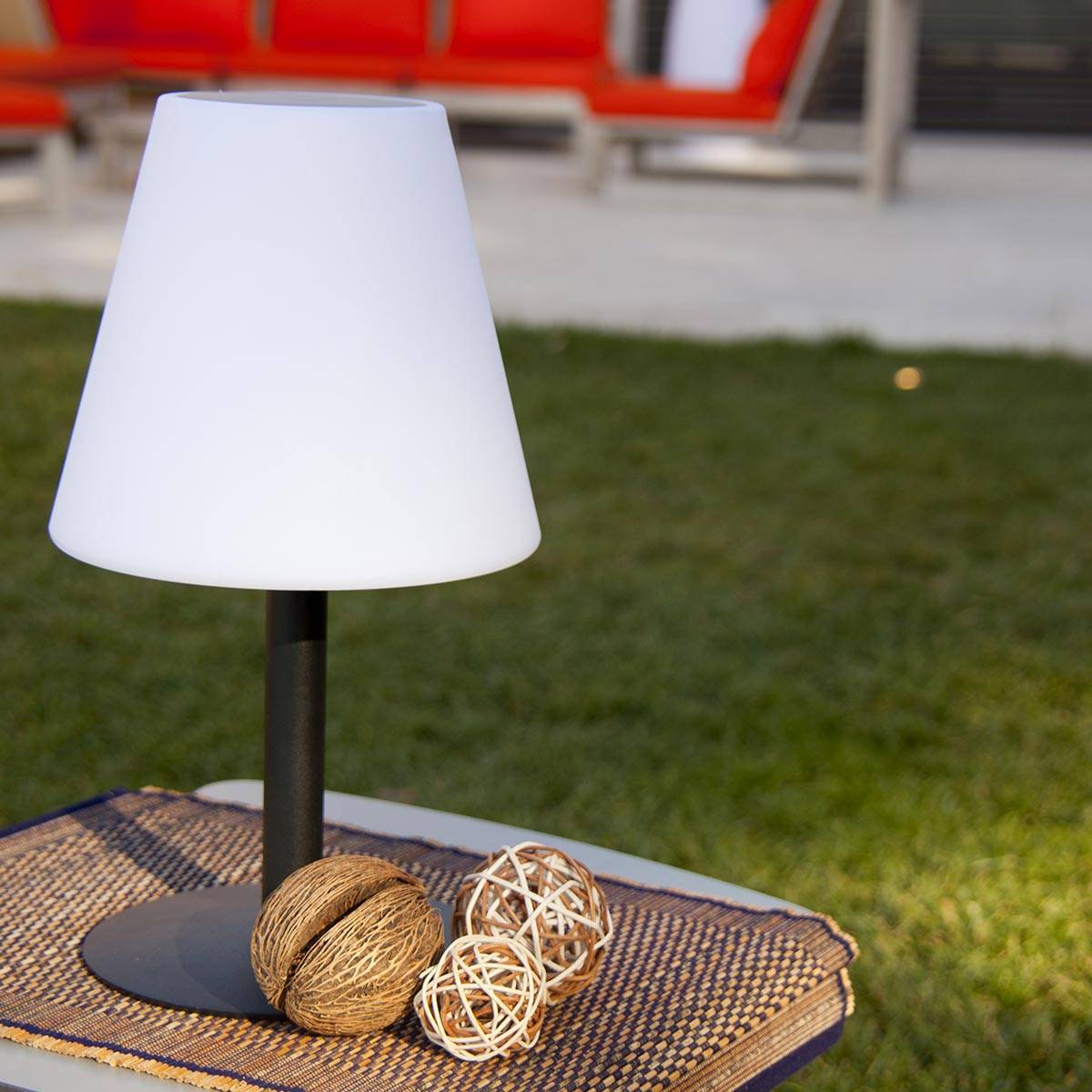 Lumisky - Lampe de table solaire multicolore STANDY MINI SOLAR RGB H36cm - Imagen 6