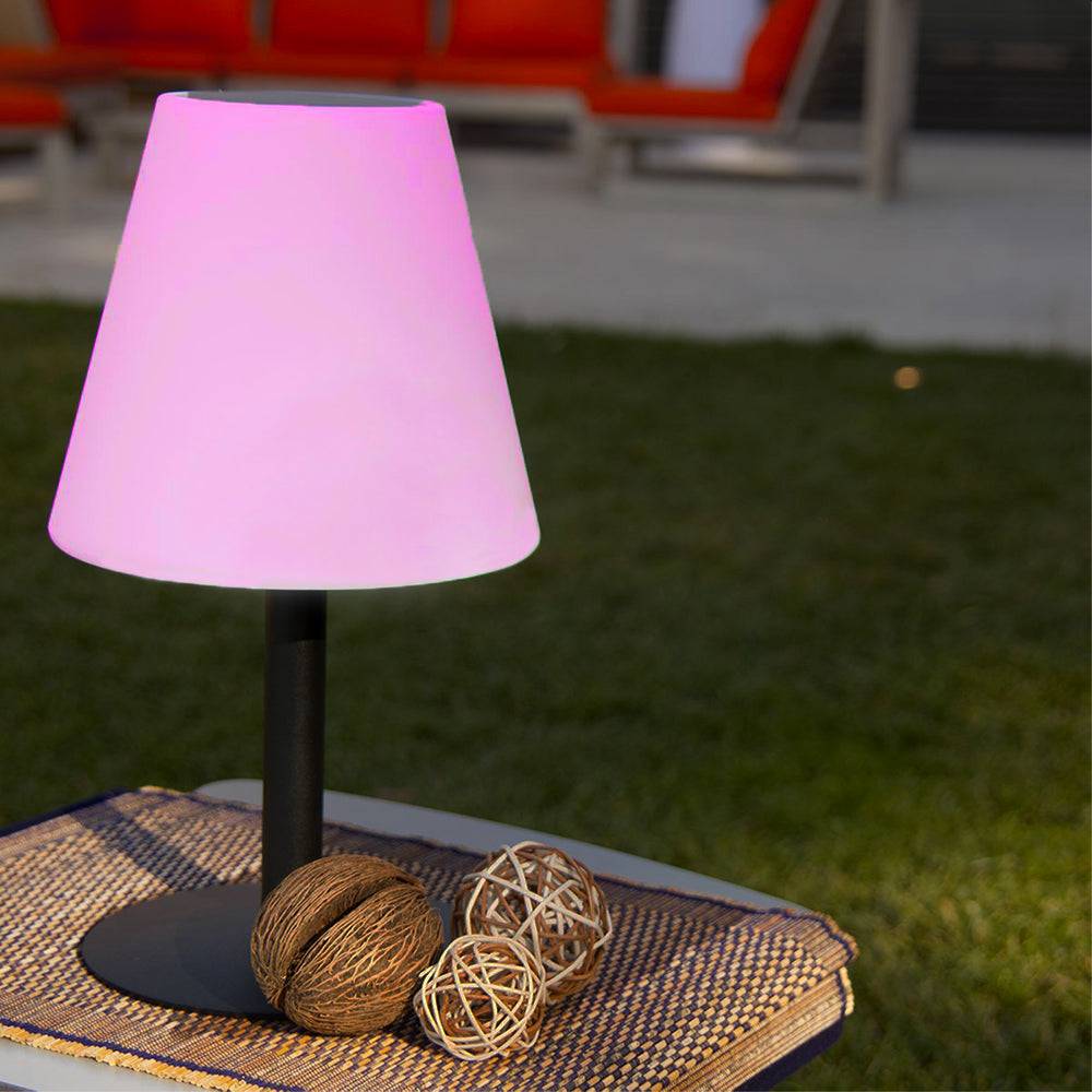 Lumisky - Lampe de table solaire multicolore STANDY MINI SOLAR RGB H36cm - Imagen 5