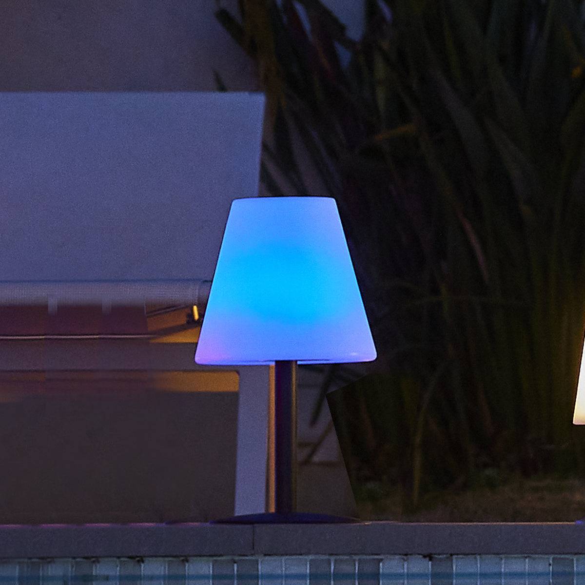 Lumisky - Lampe de table solaire multicolore STANDY MINI SOLAR RGB H36cm - Imagen 3