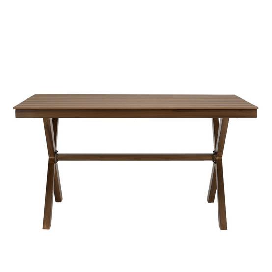VIANNEY - Table de jardin rectangulaire 4 personnes 140x80cm - Image 4