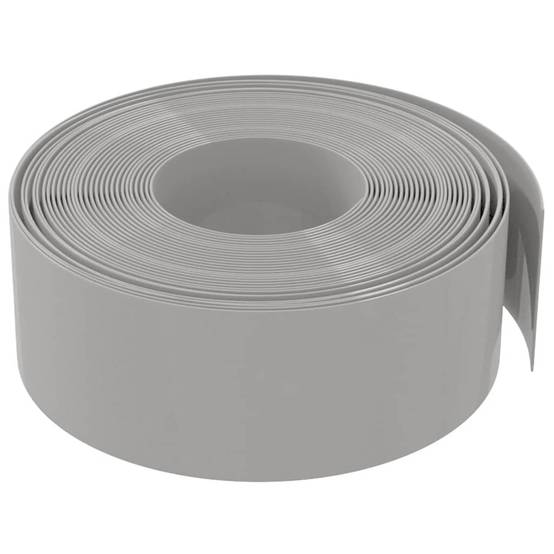 Bordure jardin flexible plastique PE aménagement allées bassins 3pcs 10mx20cm gris - ComfortXL Outdoor Living - Image 5