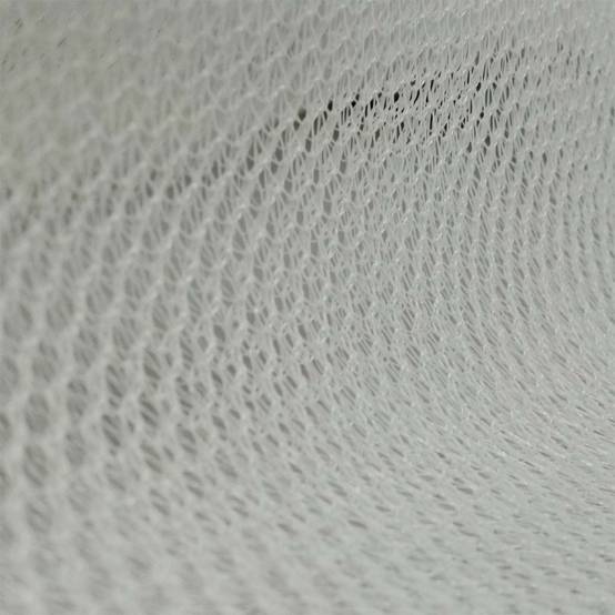 Filet d'échafaudage Blanc 3,07x20 m 50EC - Qualité PRO - Filet de protection d'échafaudage pour chantier - Pare-gravats TECPLAST - Image 6