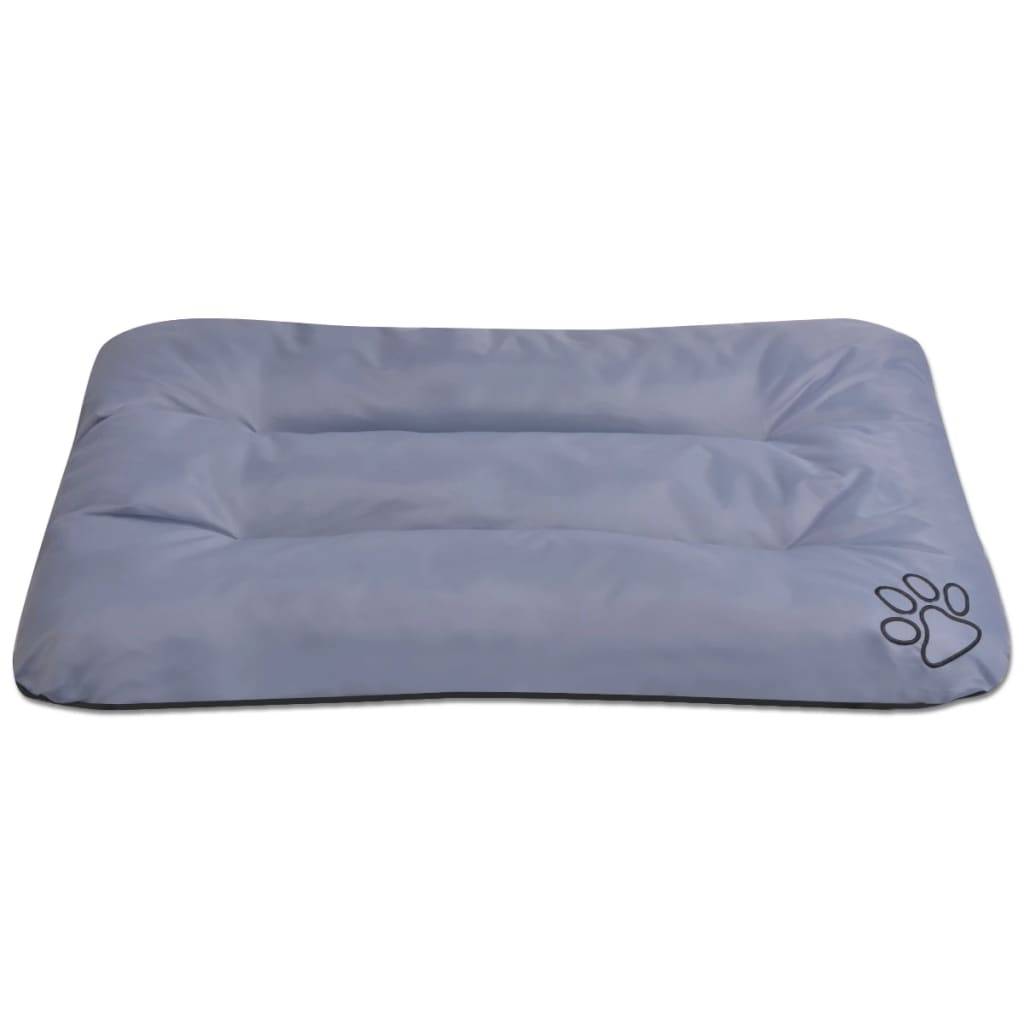 Vidaxl - Matelas pour chiens Taille L Gris vidaXL 170442 - Imagen 2