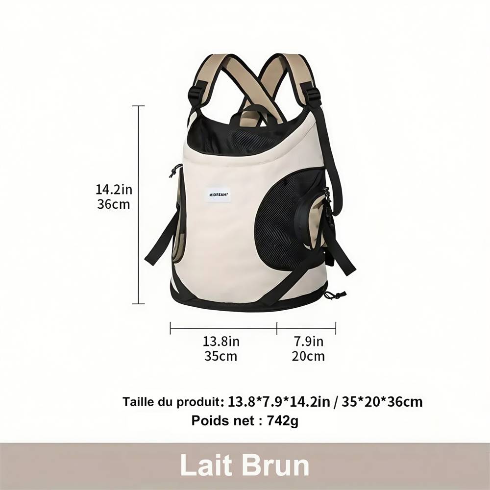 Sacs à dos ergonomiques pour chiens et chats MCBOSON - Image 3