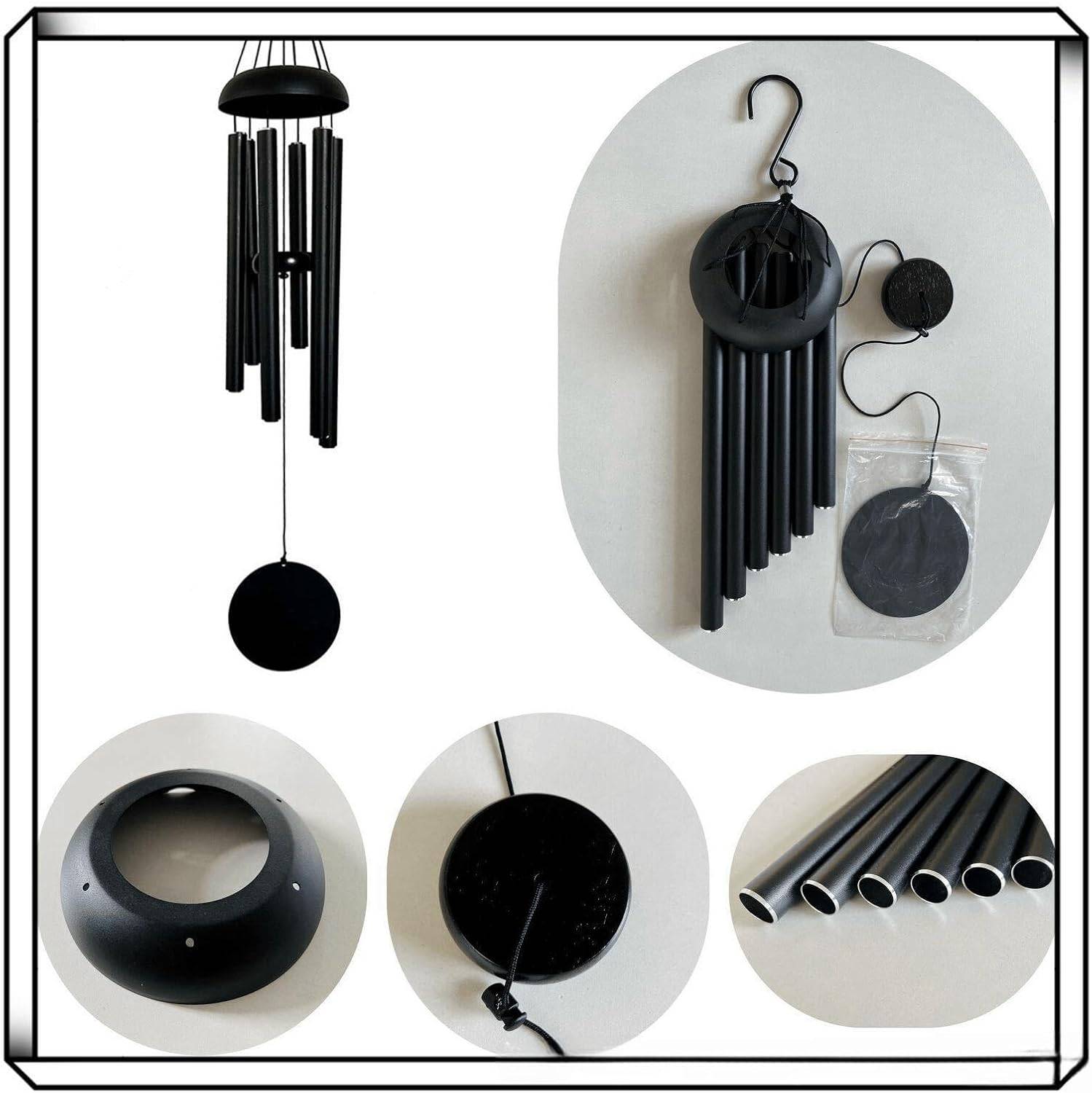 Carillon Auréole Noir H.92 cm - IntiMeg - Image 5