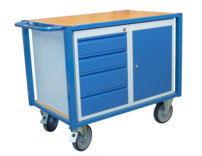 Servante d'atelier équipée 1 bloc porte et 1 bloc tiroirs 500 kg - FIMM - 880002991 - Imagen 1