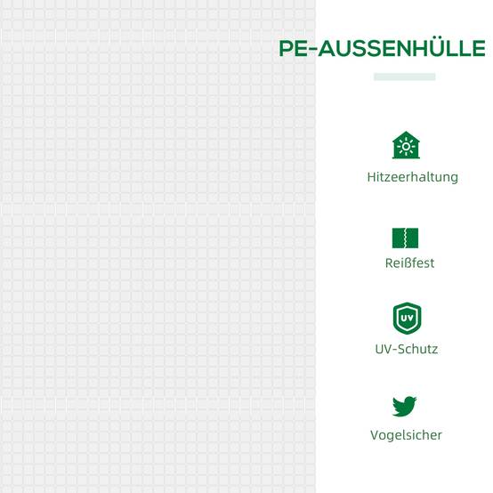 Serre de forçage acier PE plantes légumes protection hiver 120x60x60cm blanc - ComfortXL Outdoor Living - Image 6