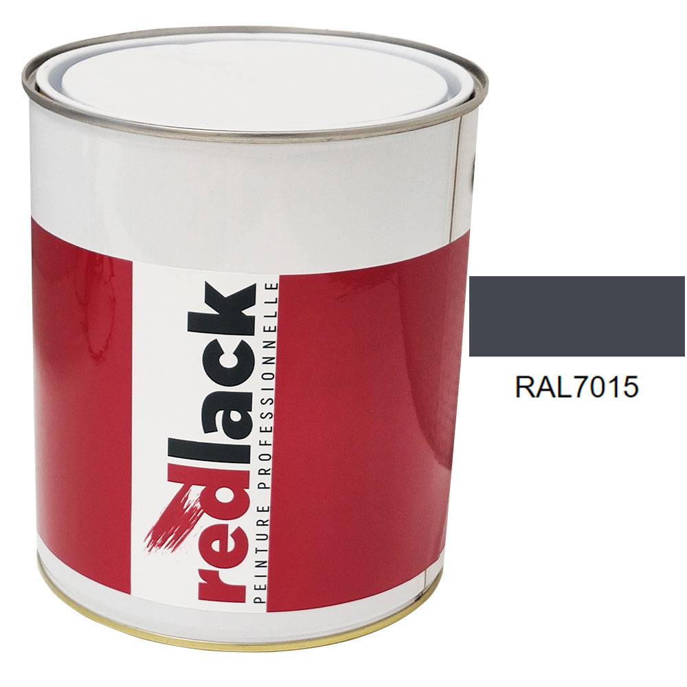 Peinture Gris ardoise RAL 7015 Mat multisupport 3L Redlack - Image 1