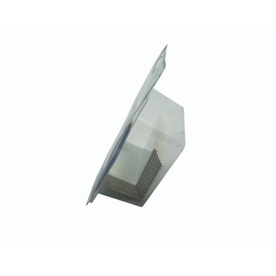 kit de 7 arrêts laqués de plaque pour profilé vissable modulable 16/32 mm (3 coloris) - Coloris - Blanc RAL 9010, Epaisseur - 16 / 32 mm - Image 2