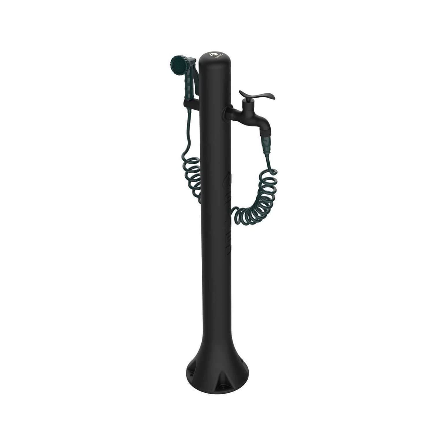 Fontaine Noire Avec Canon Pour Jardin Sined Fontana Acqua Pro Nera - Image 2