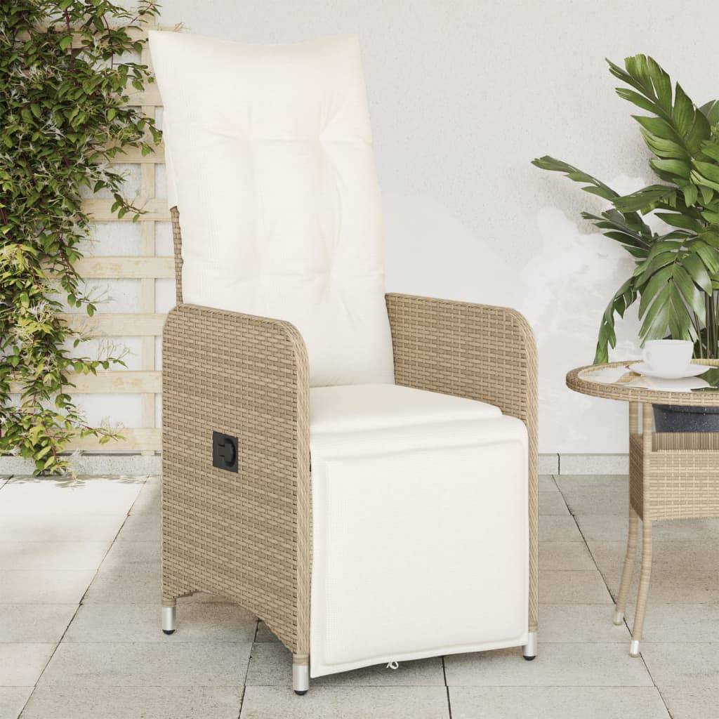 Prolenta Premium - Chaises de jardin rotin beige 54,5 x 58,5 x 92 cm - Prolenta premium p3157.0 - Image 2