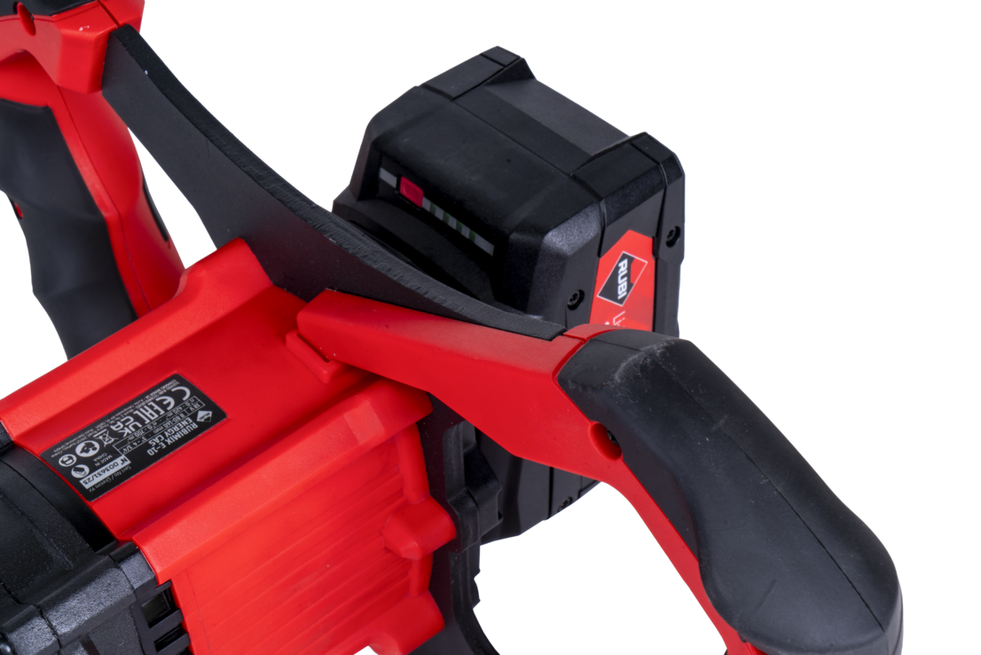 Malaxeur sans fil RUBIMIX E-10 Energy CAS - Ø 120 mm - Avec Batterie 18V + Chargeur + Coffret - RUBI - 26570 - Imagen 4