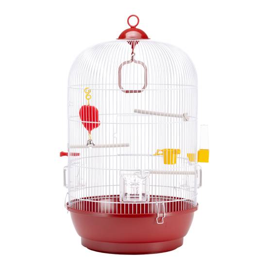 Ferplast - Ferplast Cage à Oiseaux DIVA Cage pour Oiseaux, Canaris, Pinsons, Perruches Ondulées, Inséparables, en Métal, Accessoires inclus Mangeoires rotatives - Image 5