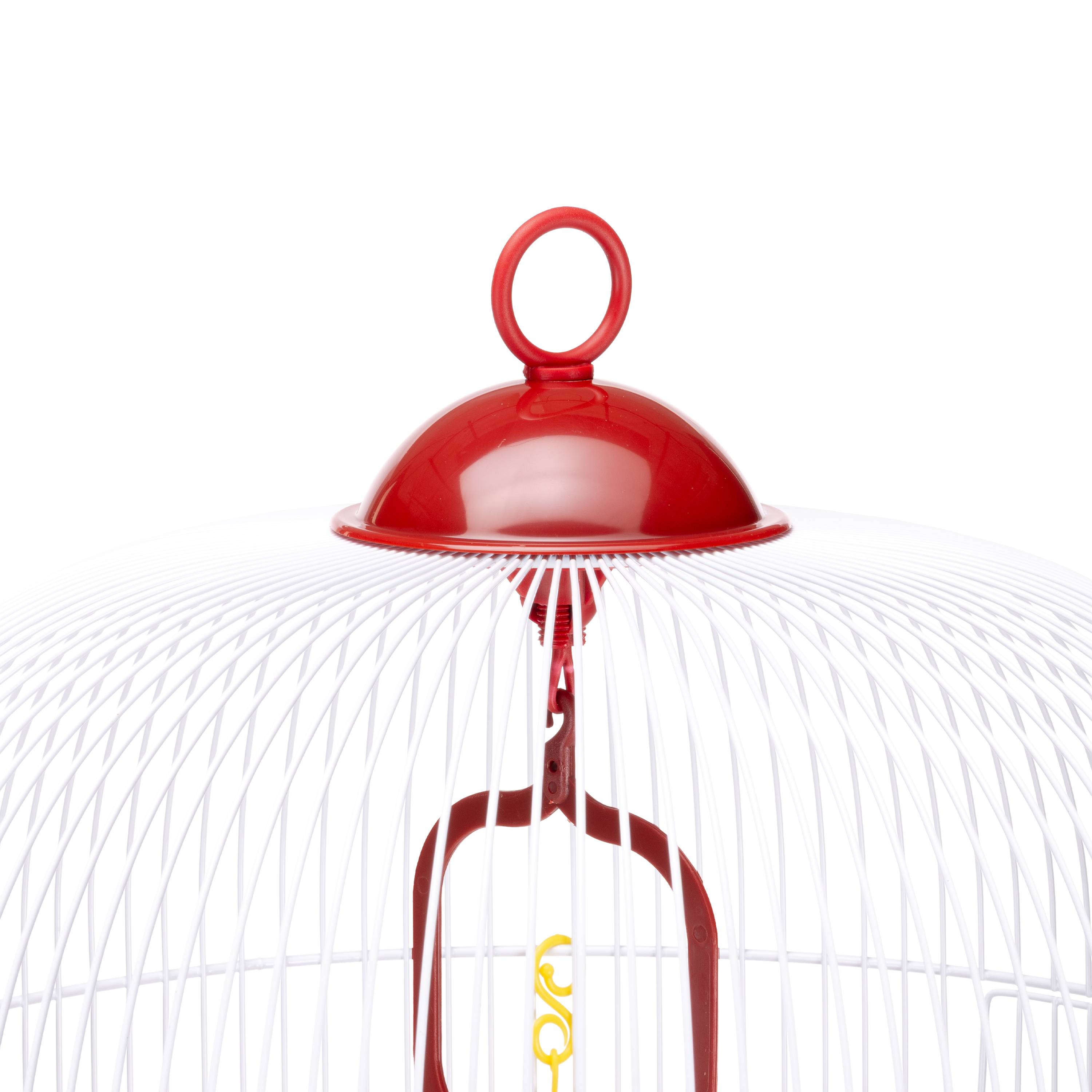Ferplast - Ferplast Cage à Oiseaux DIVA Cage pour Oiseaux, Canaris, Pinsons, Perruches Ondulées, Inséparables, en Métal, Accessoires inclus Mangeoires rotatives - Image 9