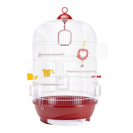 Ferplast - Ferplast Cage à Oiseaux DIVA Cage pour Oiseaux, Canaris, Pinsons, Perruches Ondulées, Inséparables, en Métal, Accessoires inclus Mangeoires rotatives - Image 4