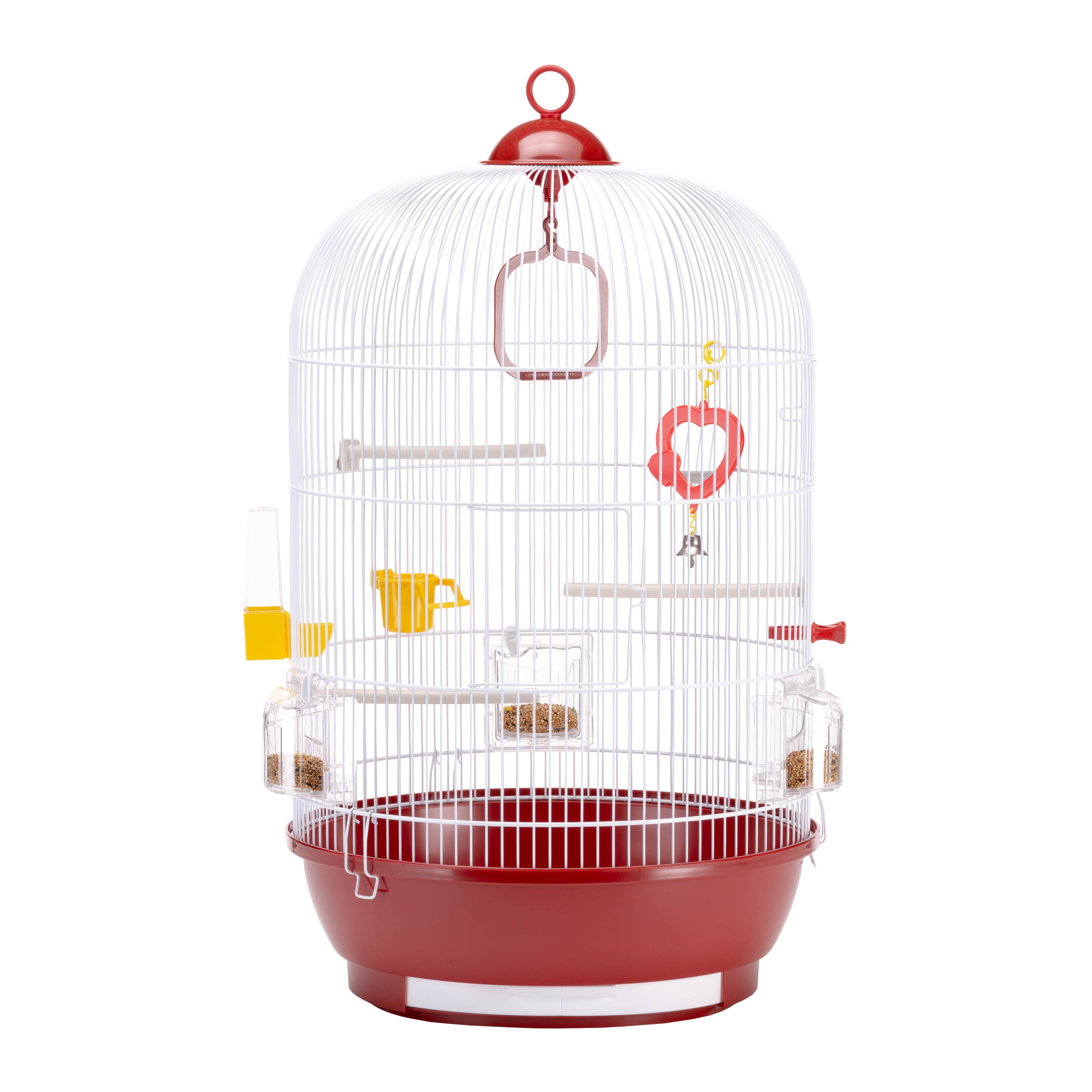 Ferplast - Ferplast Cage à Oiseaux DIVA Cage pour Oiseaux, Canaris, Pinsons, Perruches Ondulées, Inséparables, en Métal, Accessoires inclus Mangeoires rotatives - Image 1