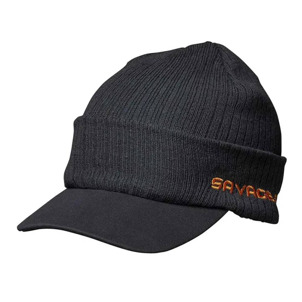 Bonnet Beanie gris en maille extensible pour homme  Taille - Image 2