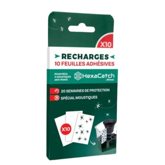 Favex - FAVEX - Recharge de 10 adhésifs - HexaCatch - Image 1