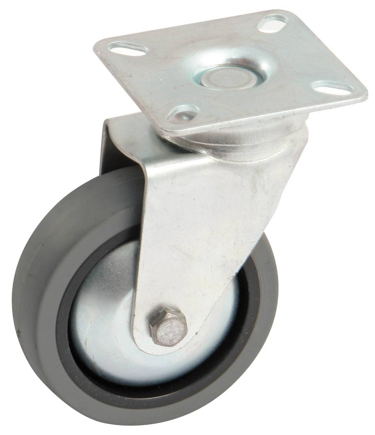 Roulette fixe AVL - Roue caoutchouc Ø 50 - Charge 30 kg - 518859AS - Image 2