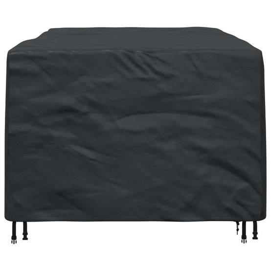 Housse de mobilier tissu 420D noir 143 x 225 x 90 cm - PANGIVO - Image 5