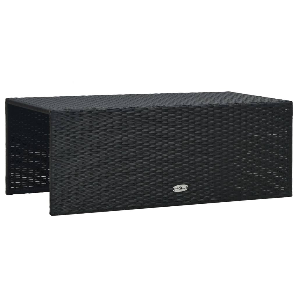 Vidaxl - Salon de jardin 6 pcs avec coussins résine tressée noir vidaXL 47809 - Imagen 6