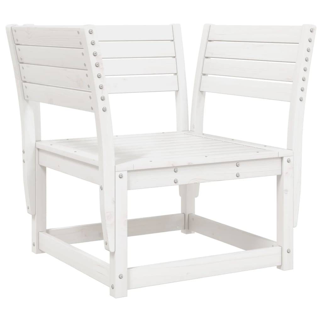 Prolenta Premium - Banc de jardin Blanc 73 X 83 cm - Prolenta Premium - Image 4