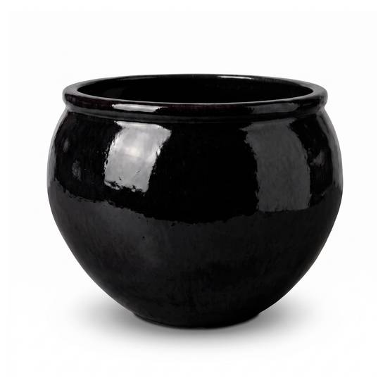 Provencelia - Pot LUTECE 53x43cm noir - Image 1