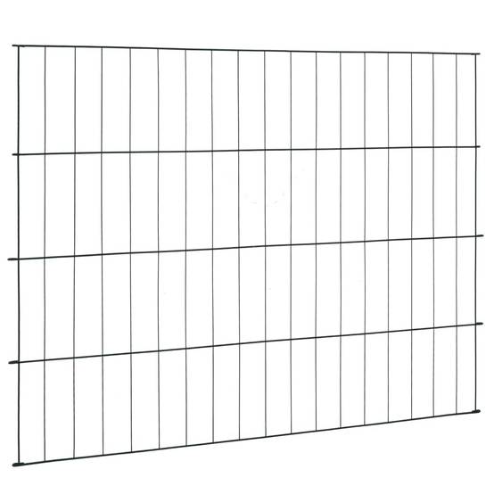 Ensemble de clôture de jardin acier revêtu vert 1150 x 790 mm - PANGIVO ...