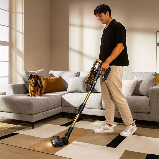 Aspirateur balai sans fil pour poils d’animaux Conga Rockstar RS90 Pet Flex, 160 AirWatt, 40 kPa, CECOTEC - Image 5